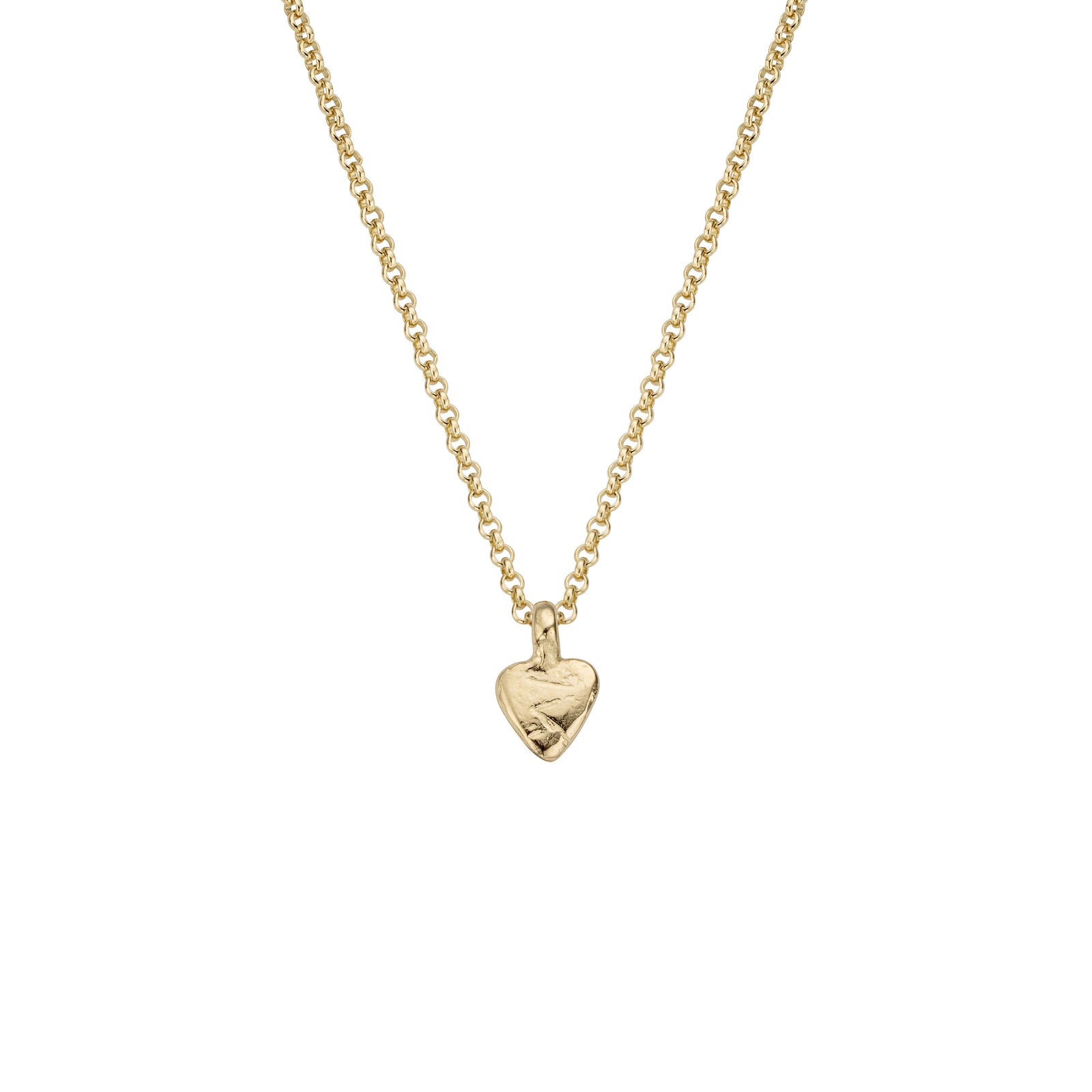 Gold Baby Heart Necklace