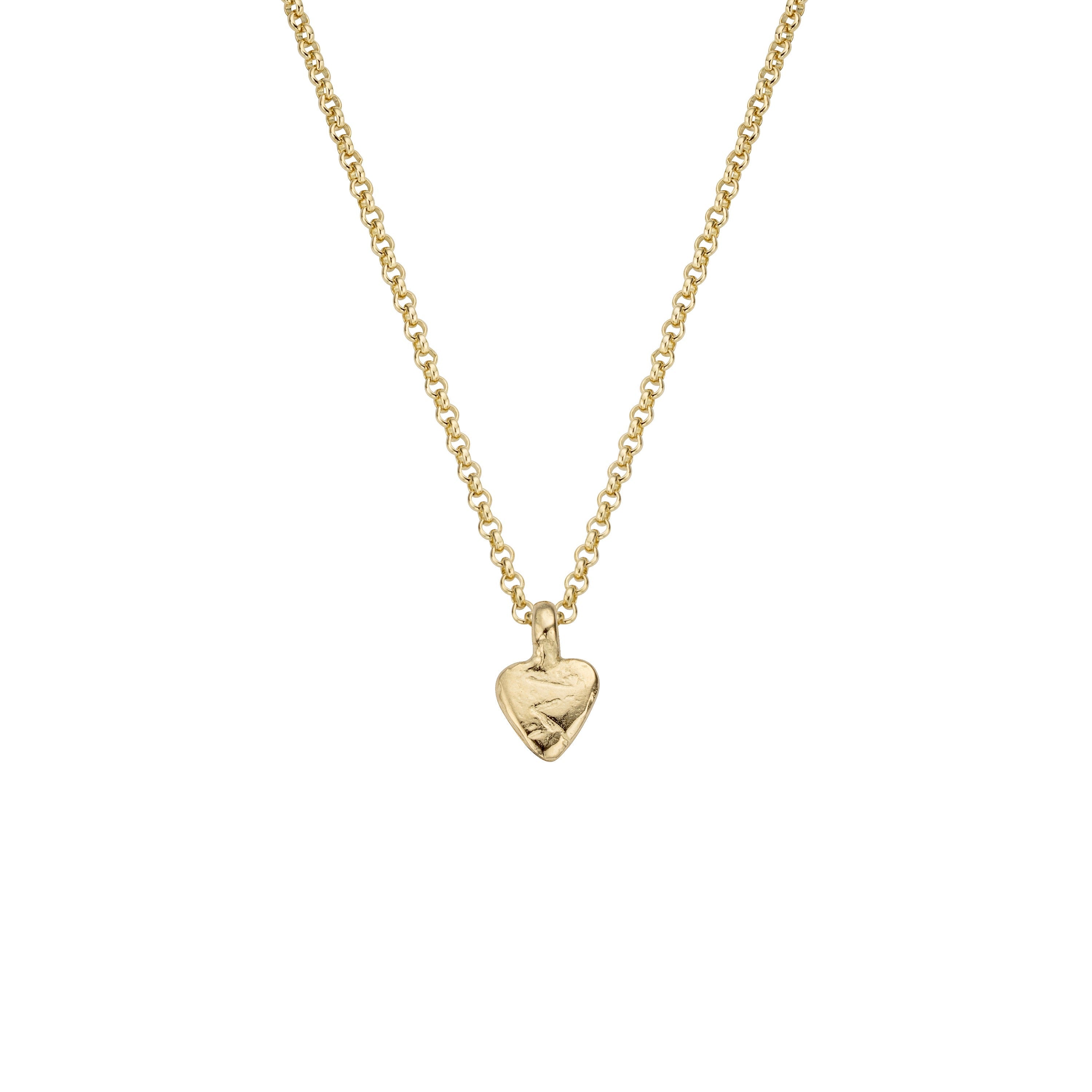 Children's Gold Baby Heart Necklace – Daniella Draper