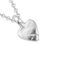 Children's Silver Baby Heart Necklace