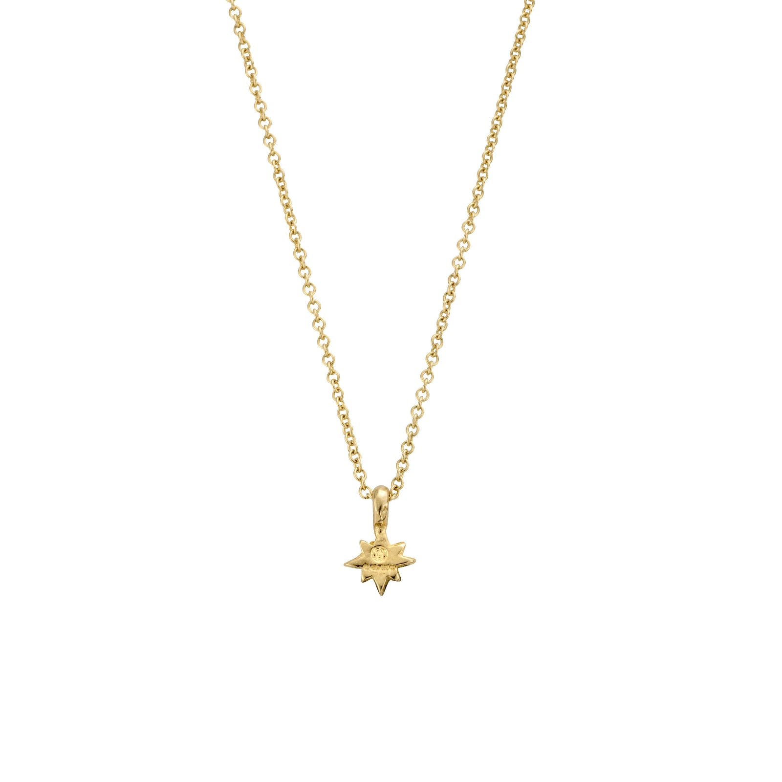 Children's Gold Baby North Star Necklace
