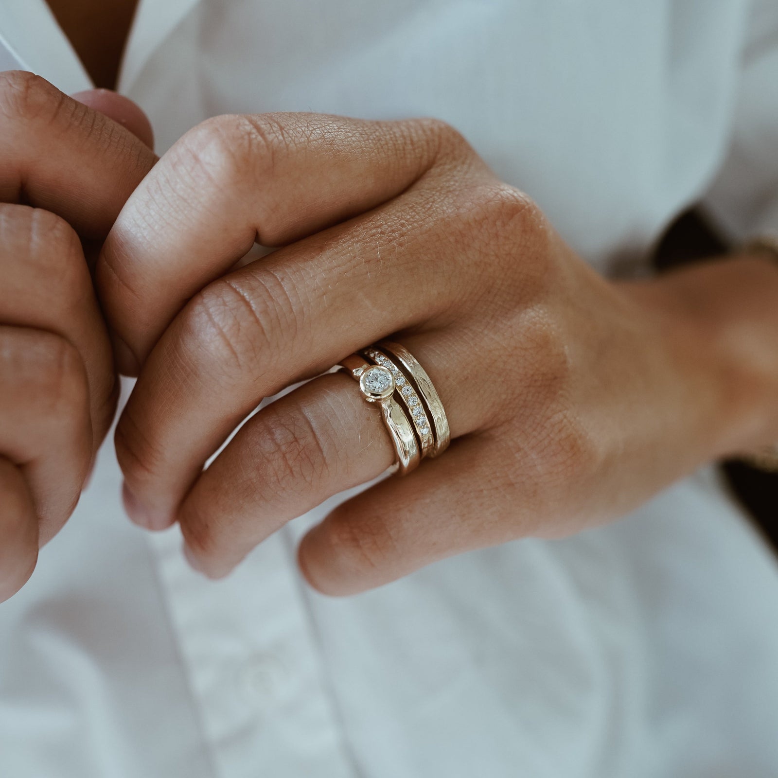 CELESTE Gold Diamond Ring