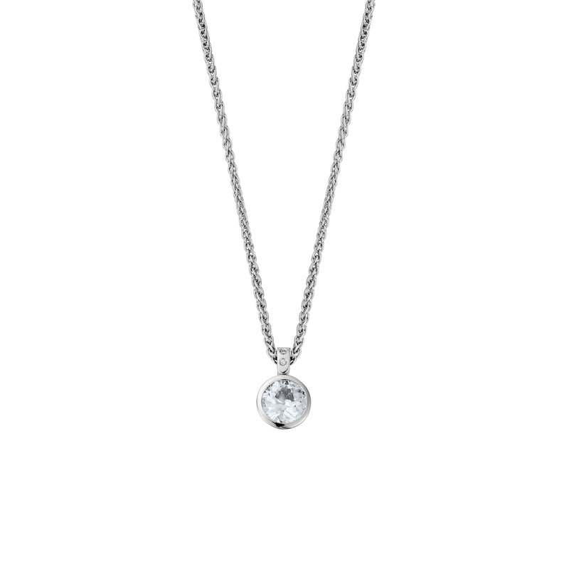 DAHLIA White Gold Diamond Necklace