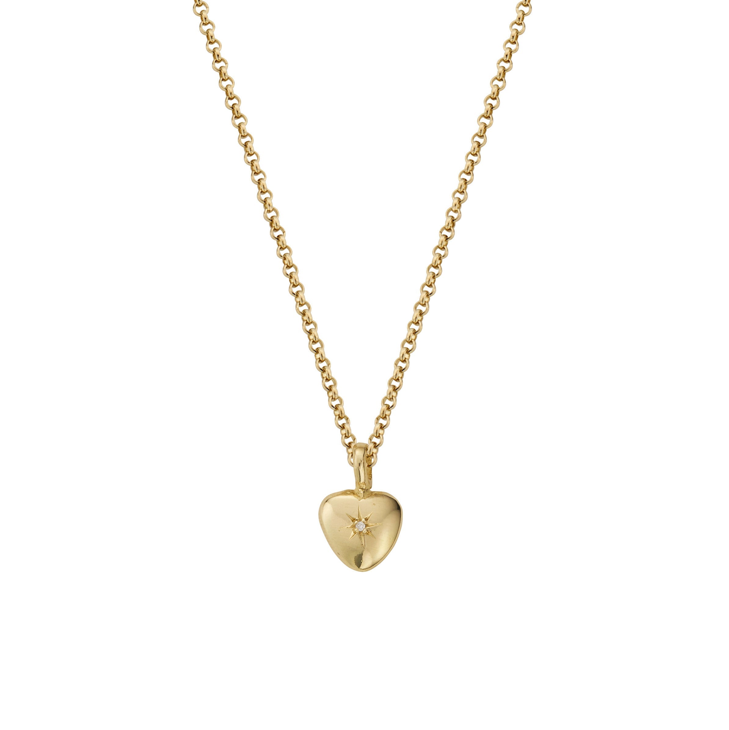 Daliah Heart Necklace - Gold main image 0