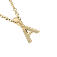 Children's Gold Mini Alphabet Necklace