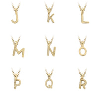 Children's Gold Mini Alphabet Necklace