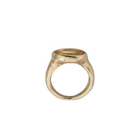 Gold Citrine Treasure Ring
