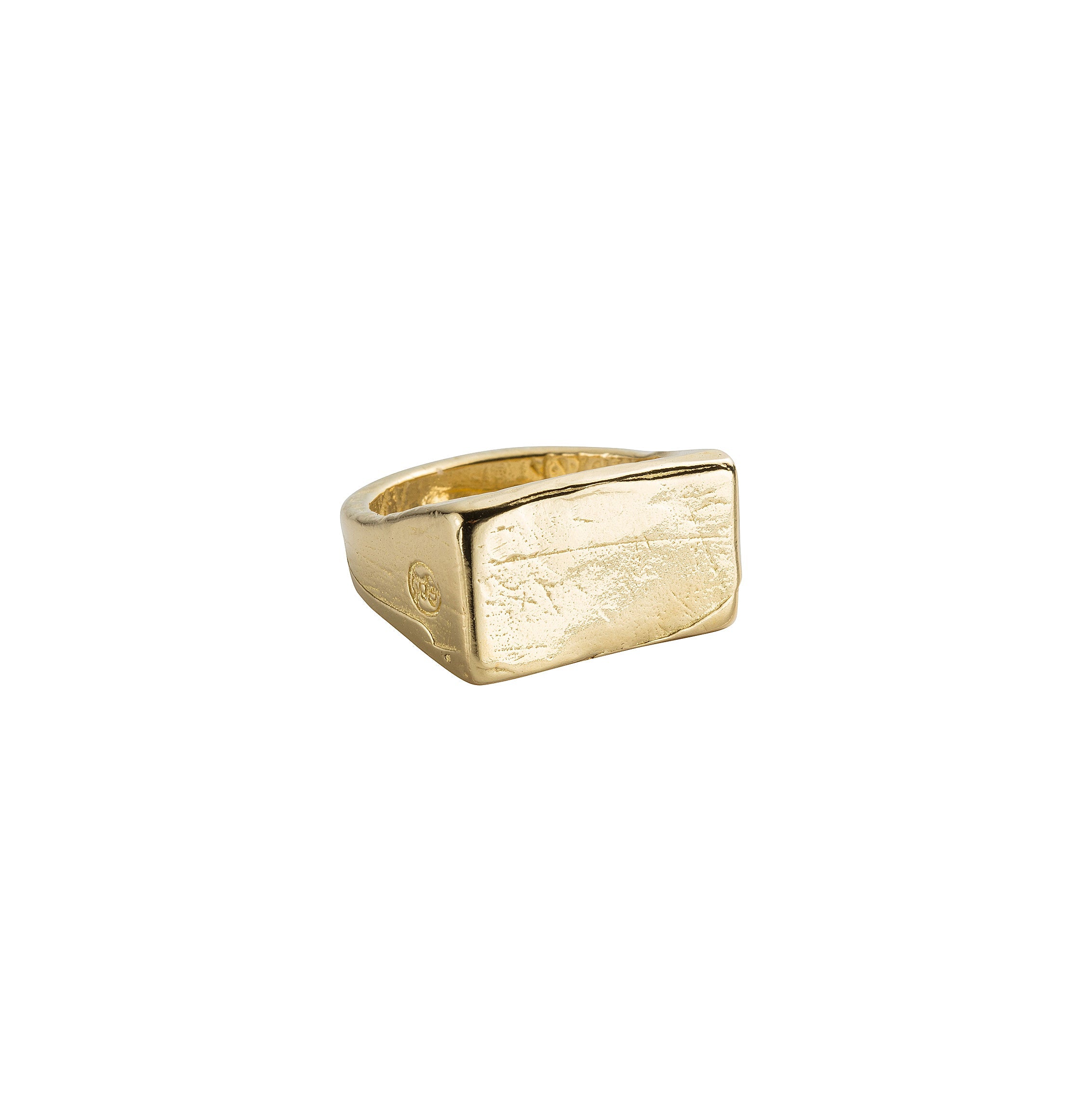 Mens designer signet on sale ring