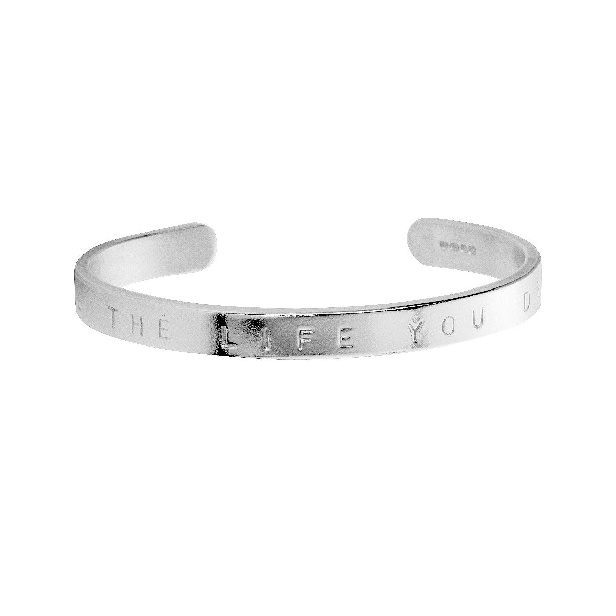 Silver Luxury Signature Bangle