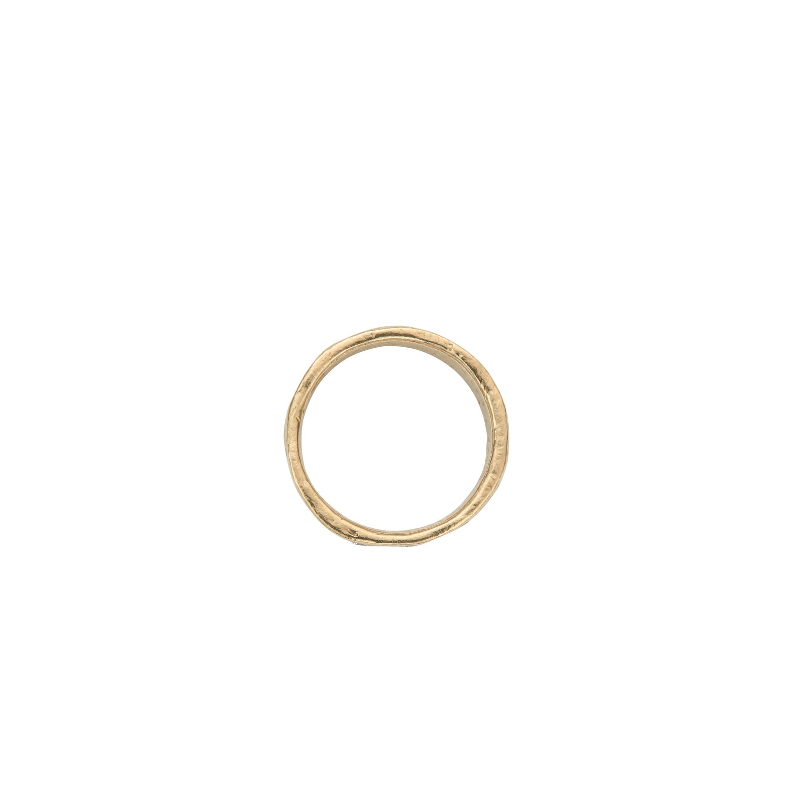 Men's Gold Mini Posey Ring