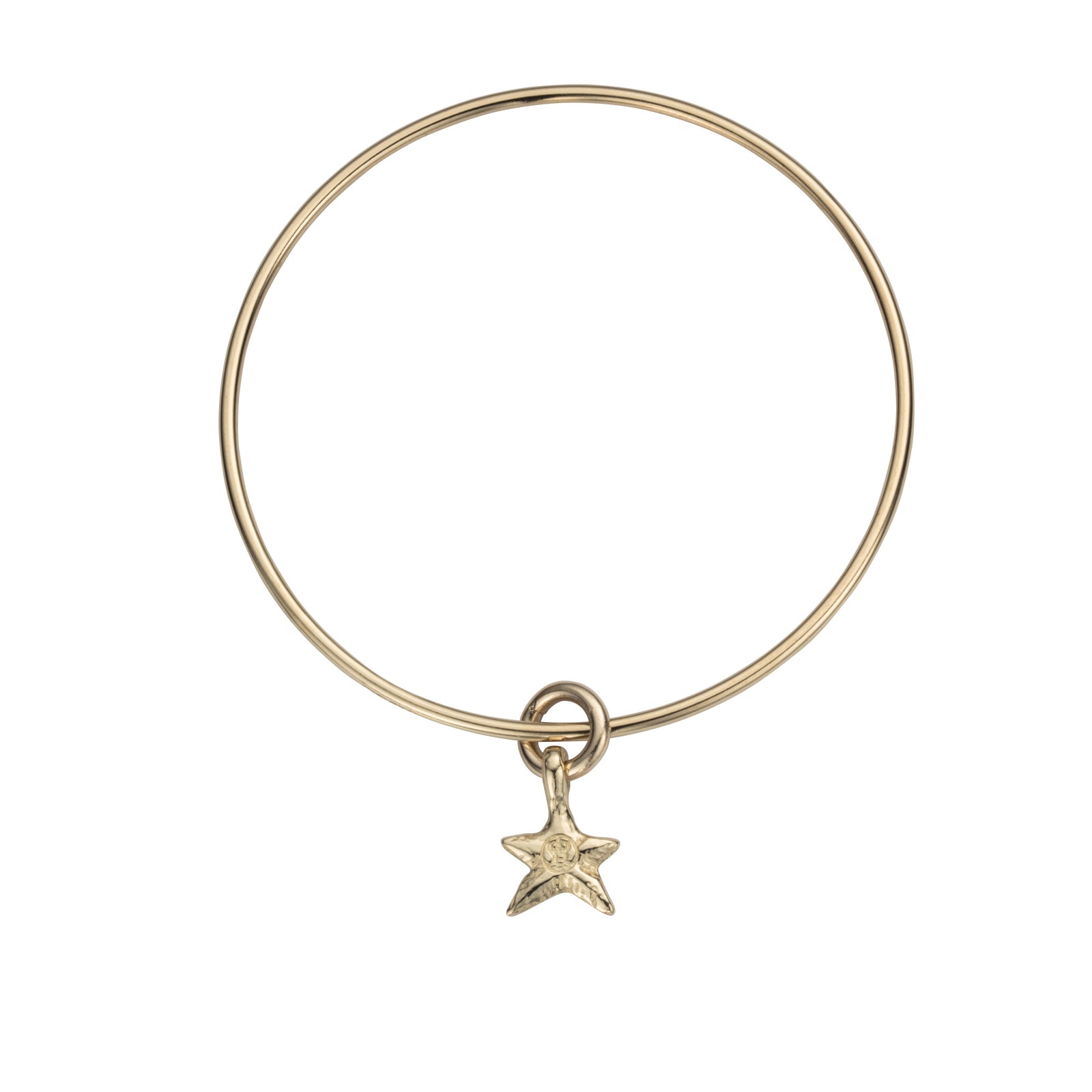 Gold Mini Star Bangle