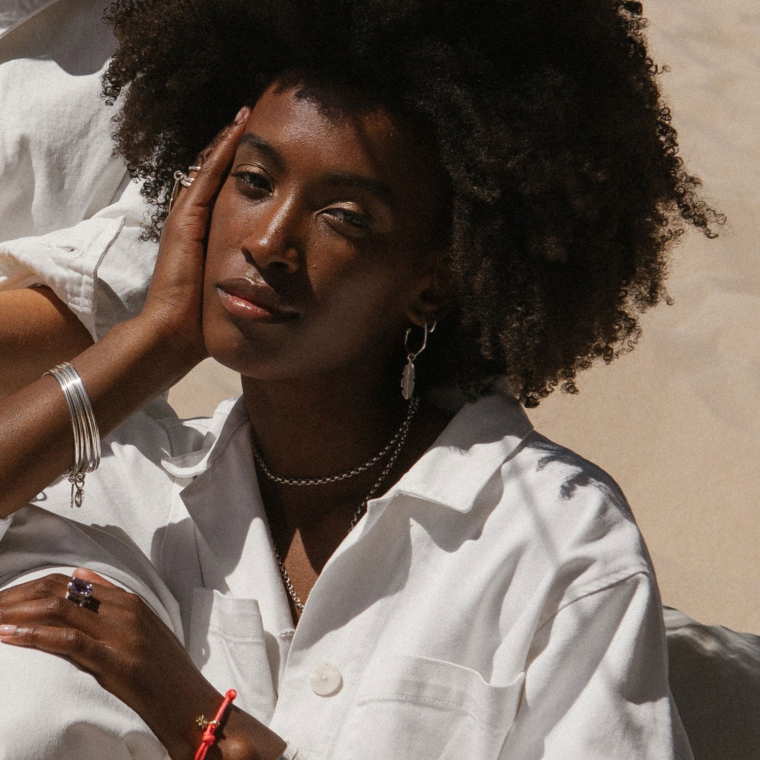 Silver Medium Feather Charms