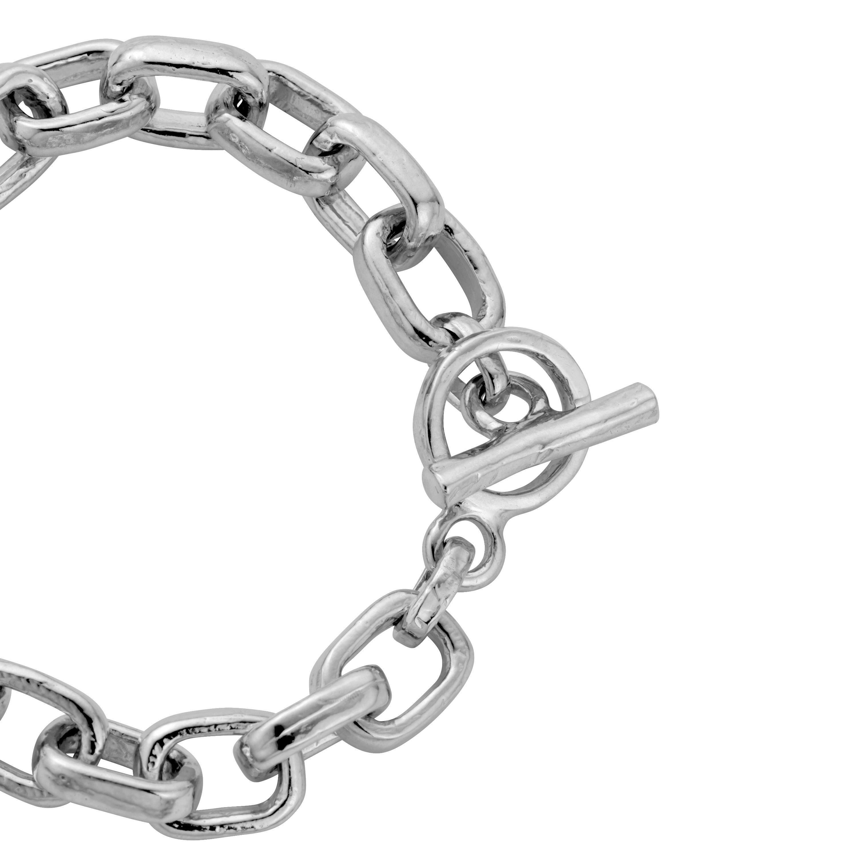Silver Mini Monaco Bracelet