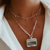 Silver Mini Blue Topaz Gift Set