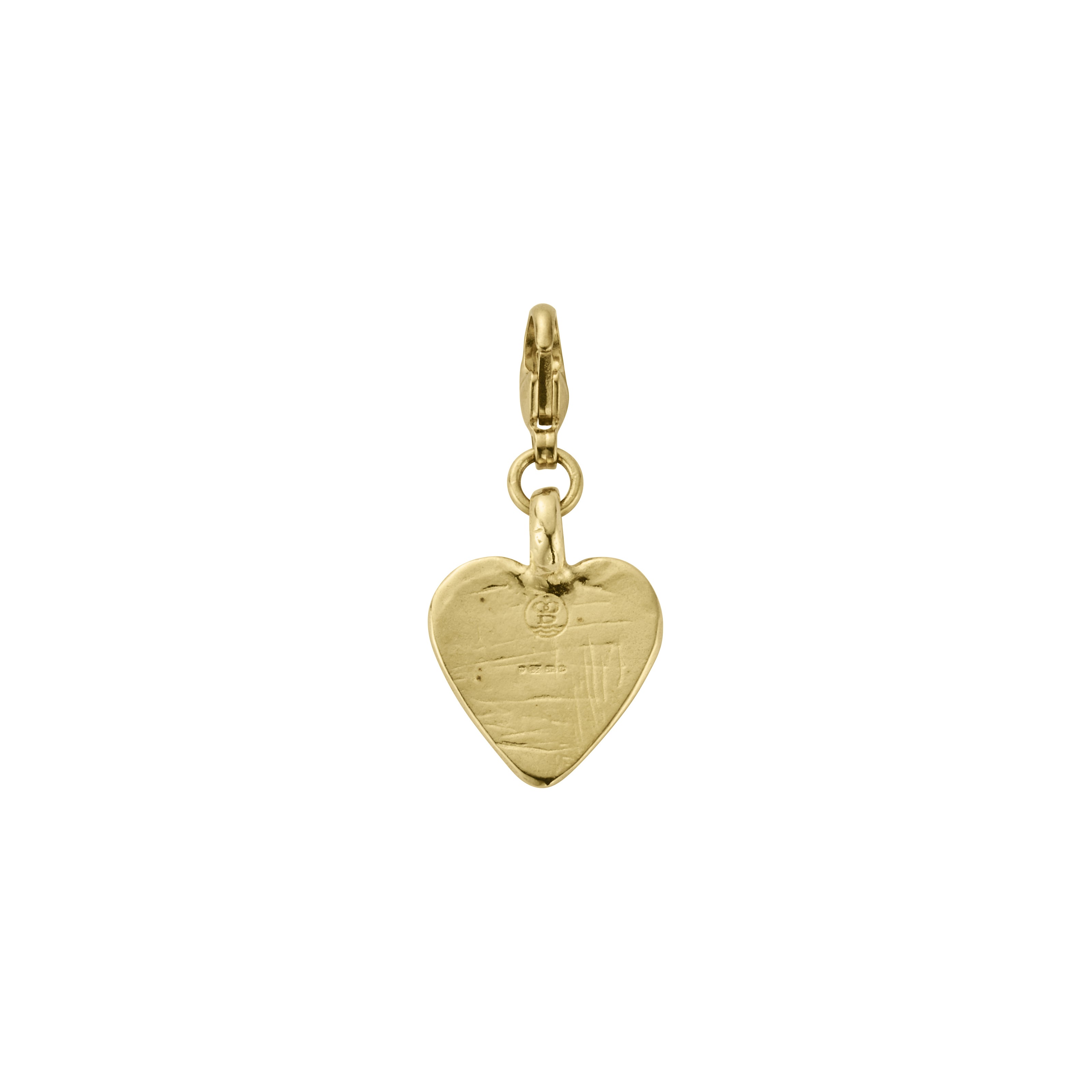 Gold Medium You Are Loved Lobster Charm
