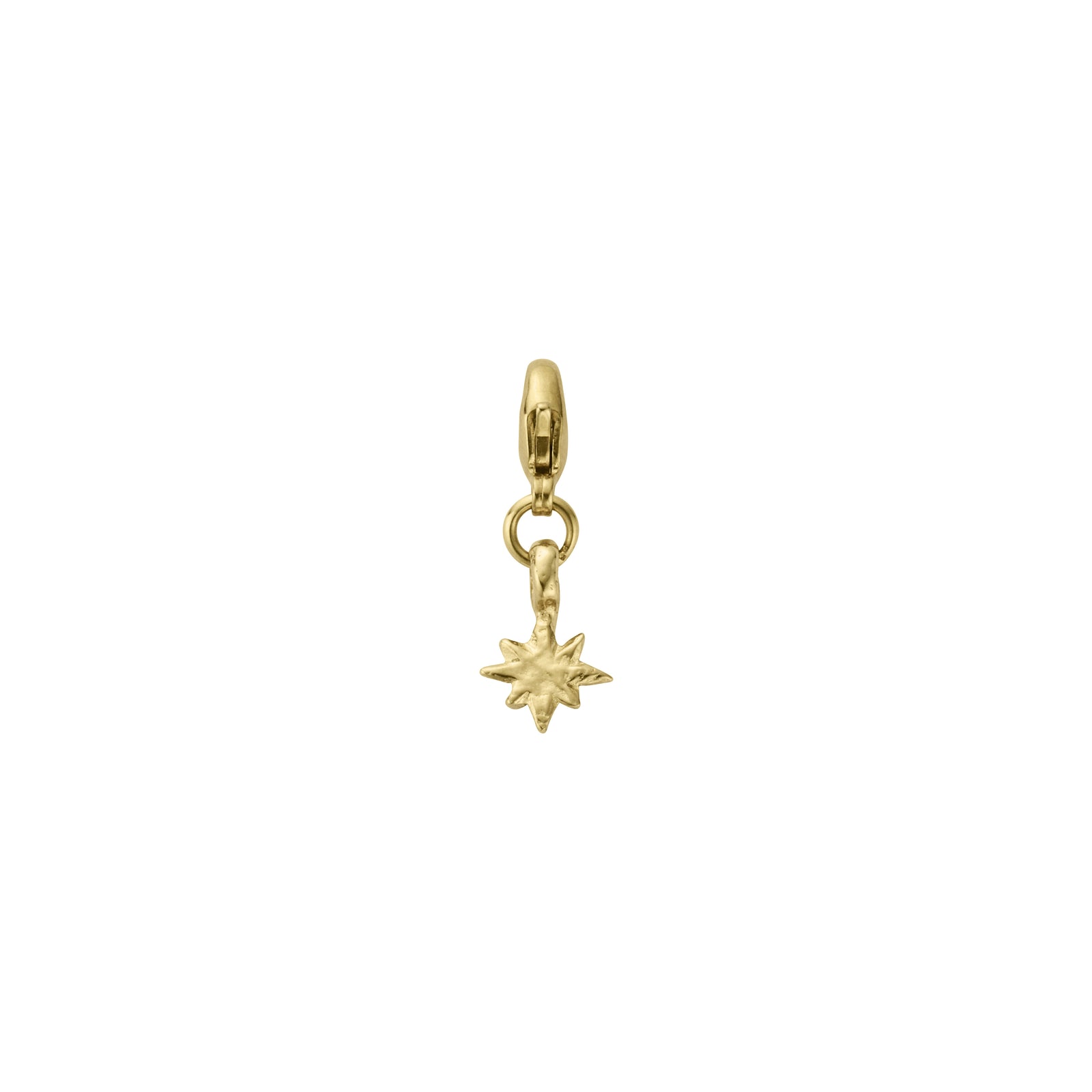 Gold Baby North Star Lobster Charm