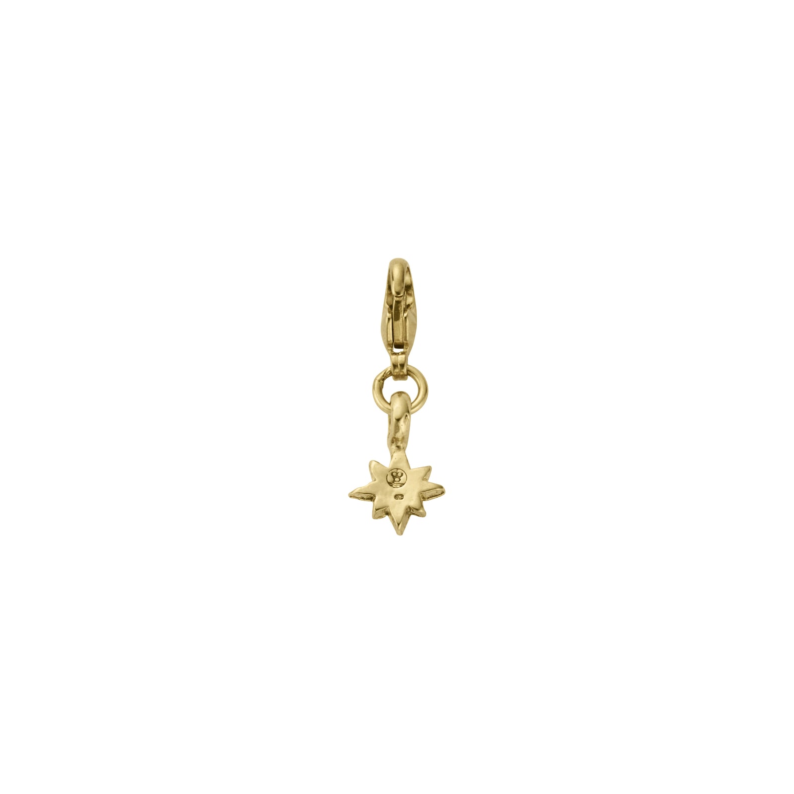 Gold Baby North Star Lobster Charm