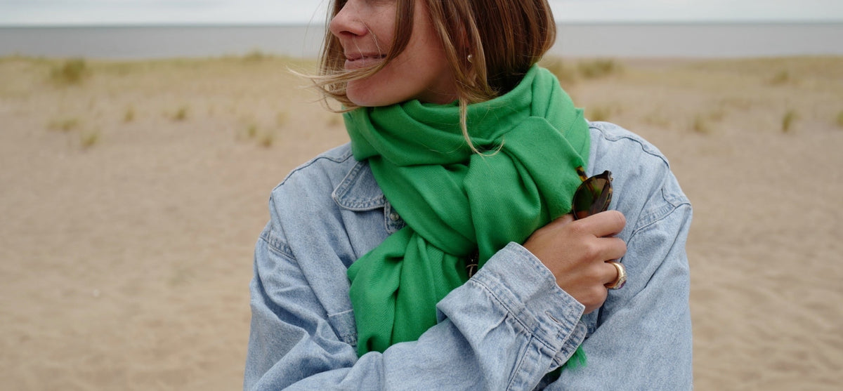 The Story Behind the DD Cashmere Scarf