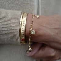 Gold Verbier Charm Bracelet