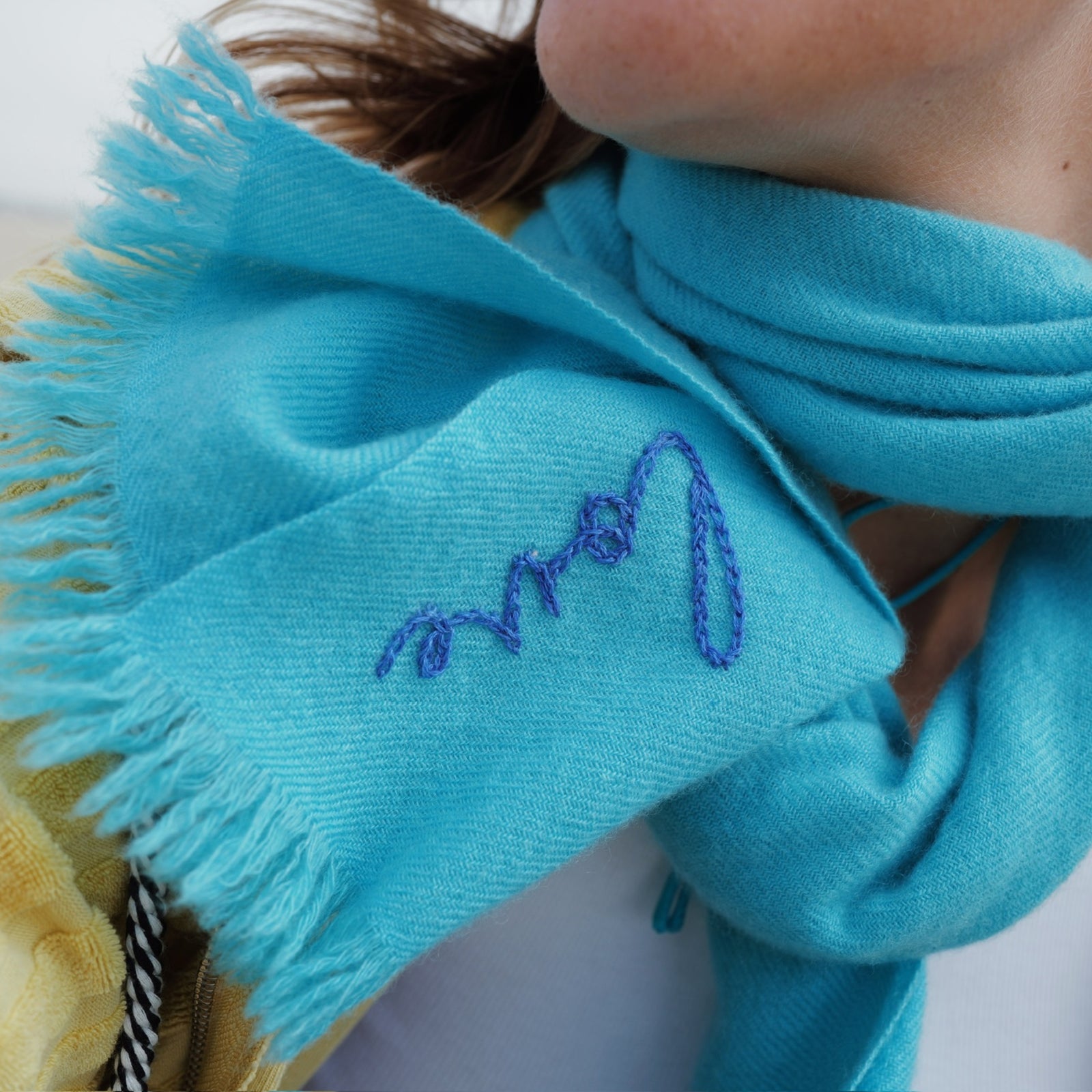 [Women] [modelwears Mini Scarf]