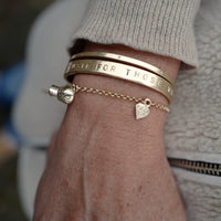 Gold Verbier Charm Bracelet