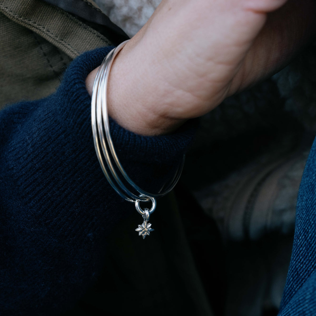 Silver Stack Bangle Party