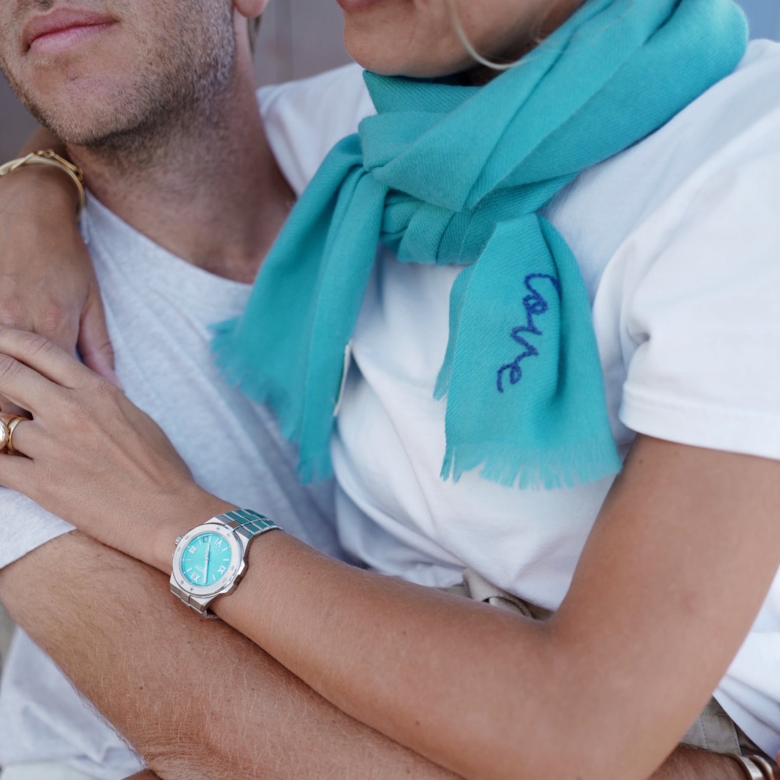 [Women-hover] [modelwears Mini Scarf]