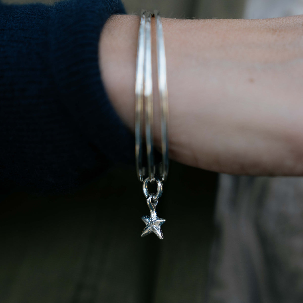 Silver Stack Bangle Party