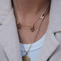 Gold Build Your Own Fixed Necklace