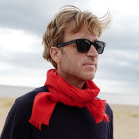 [Men] [modelwears Mini Scarf]