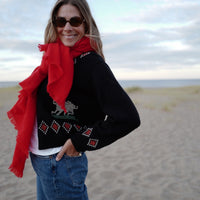 [Women] [modelwears Maxi Scarf]