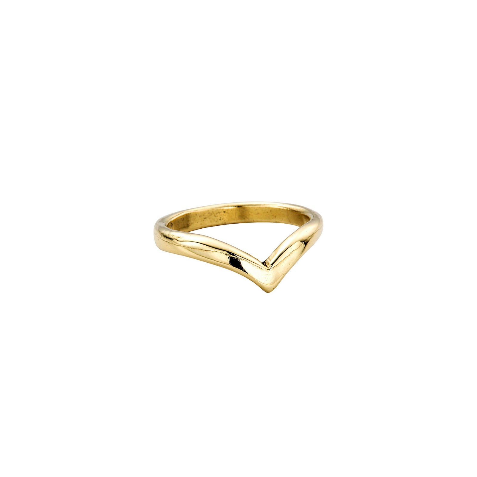 18ct Gold Wishbone Wedding Band