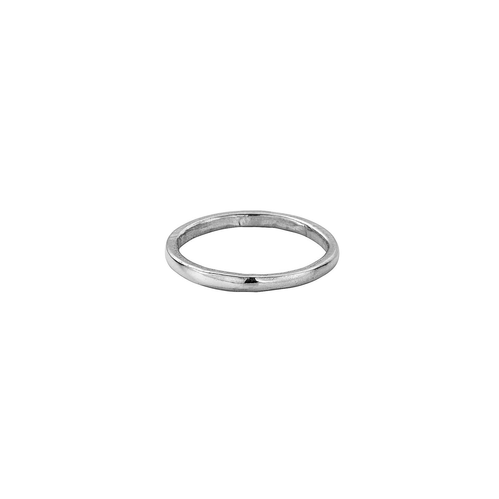18ct White Gold Simple Wedding Band