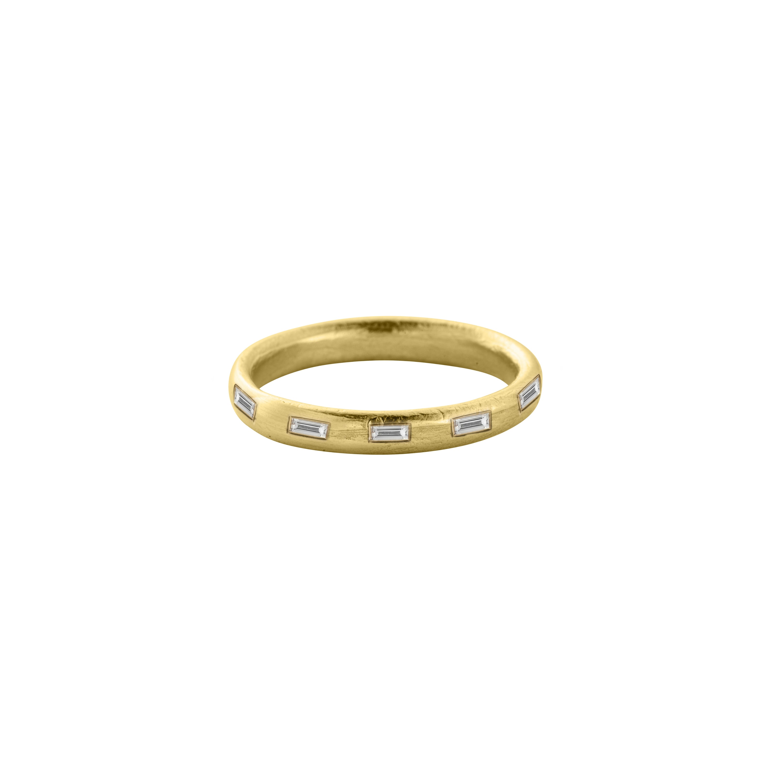 18ct Gold Love Honour Cherish Wedding Band