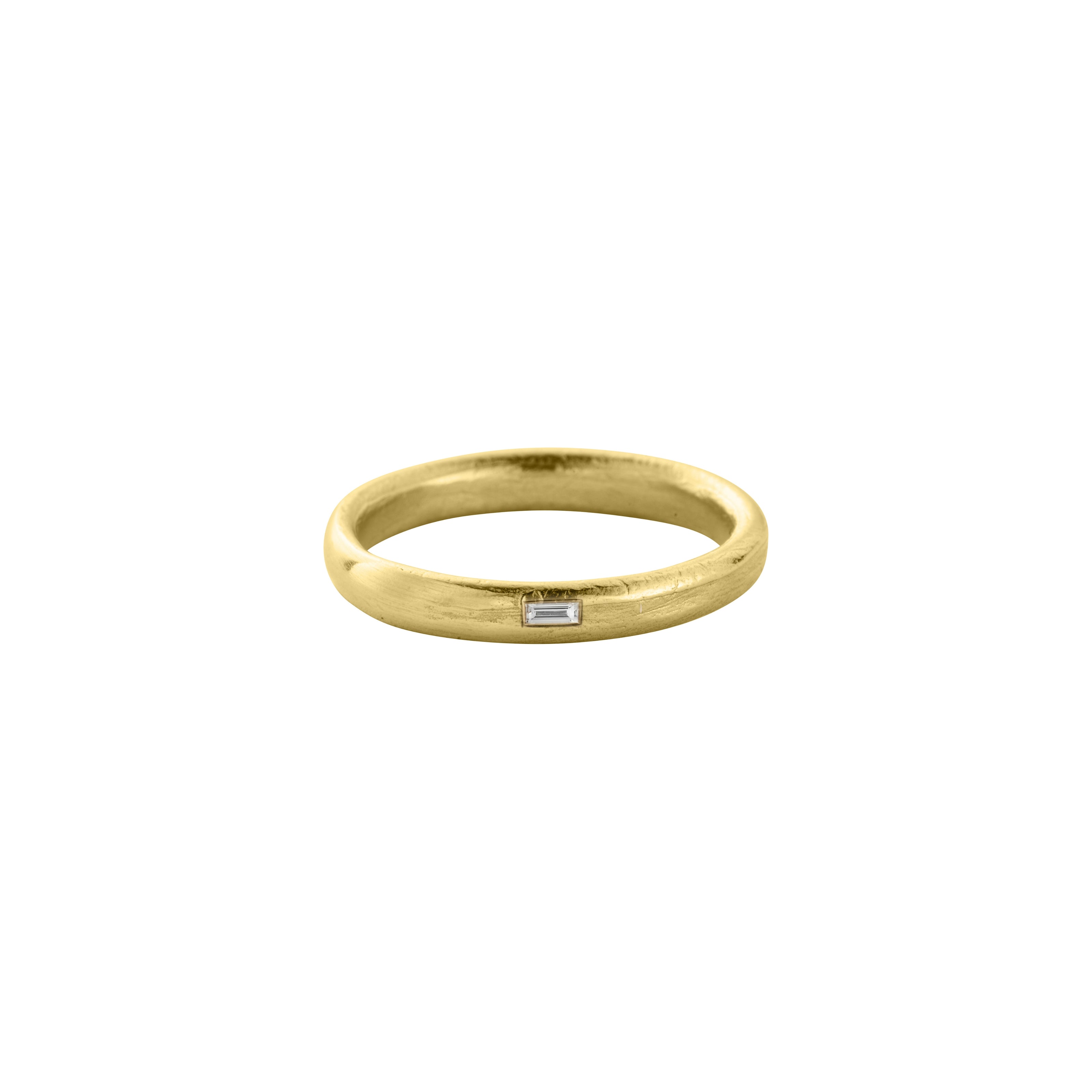 18ct Gold Love Honour Cherish Wedding Band