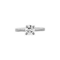 'The Eternity' 18ct White Gold Round 1ct Lab Grown Diamond Claw Engagement Ring