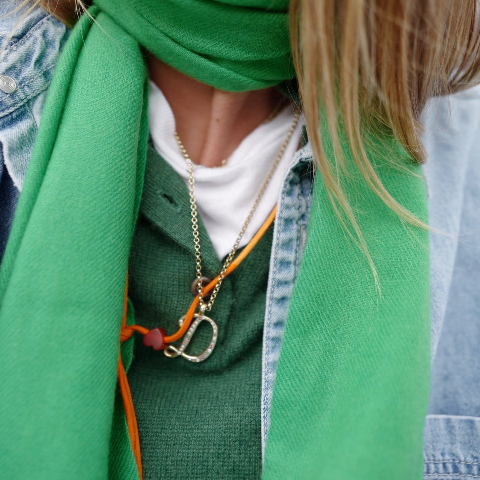 [Women] [modelwears Maxi Scarf]