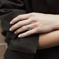 Silver Stack Ring
