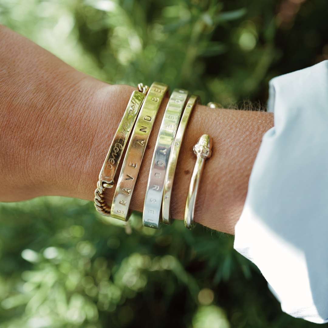 Gold Diamond Luxury Forever Cuff