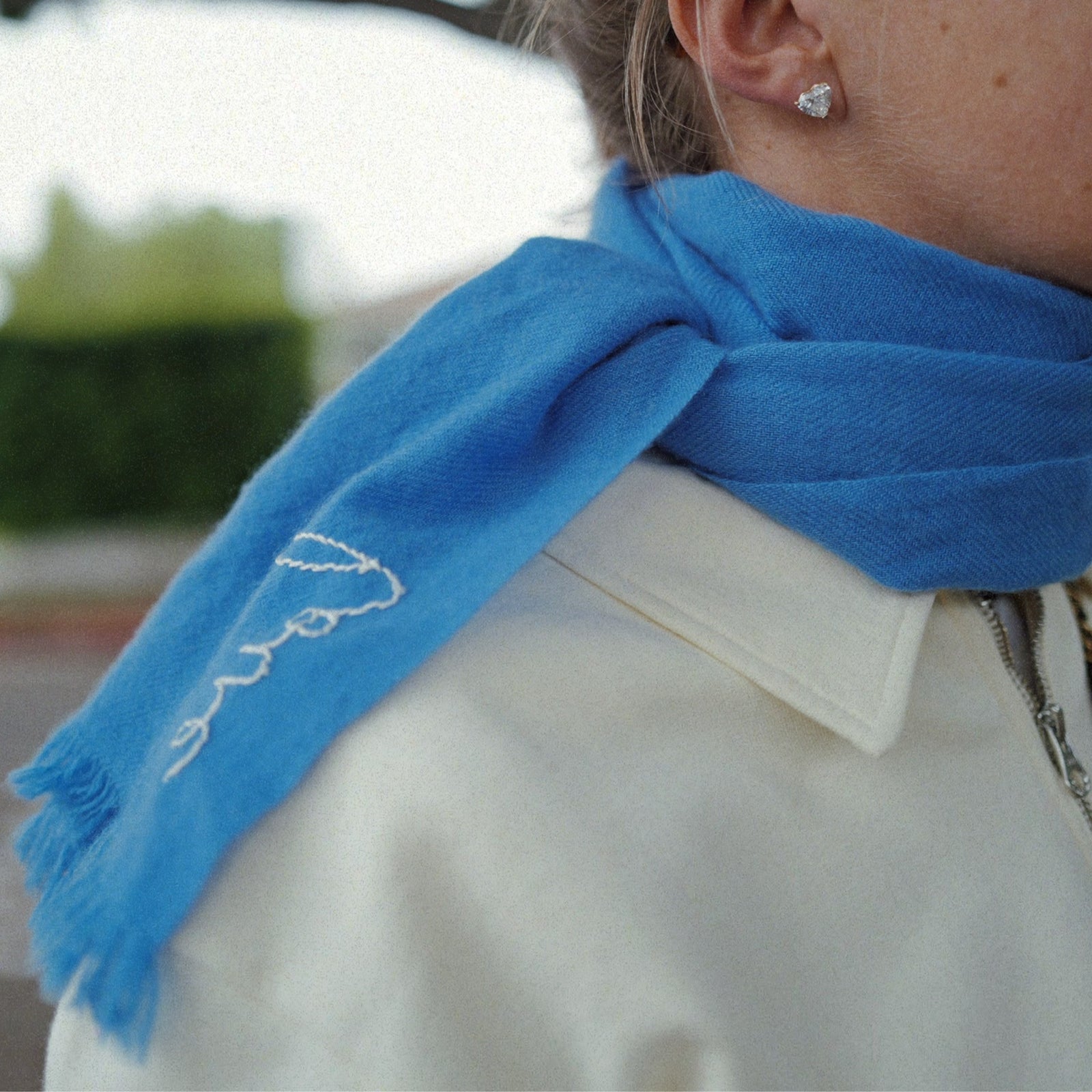 [Women] [modelwears Mini Scarf]