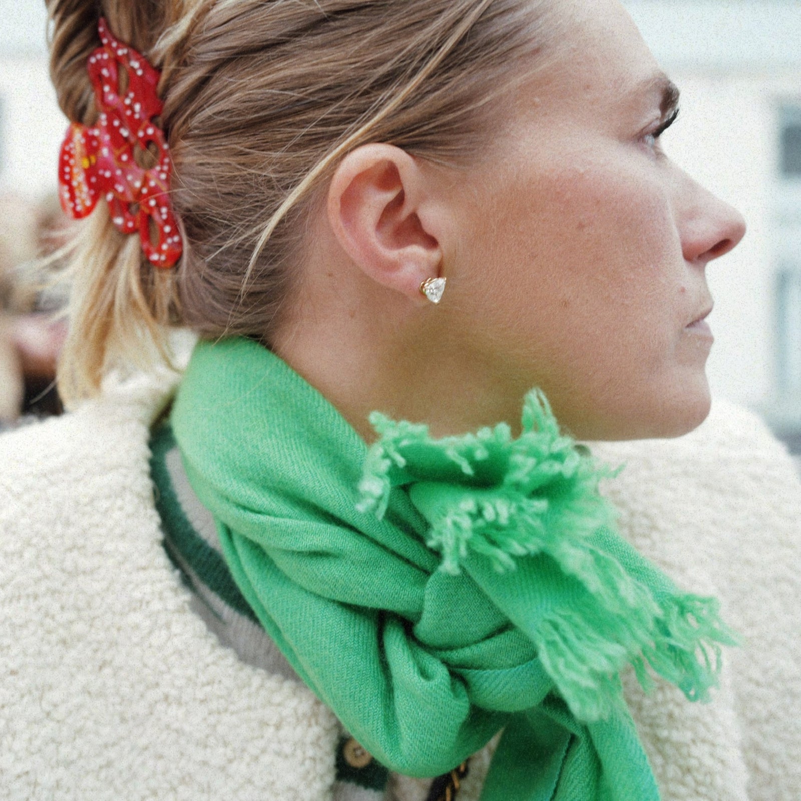 [Women] [modelwears Mini Scarf]
