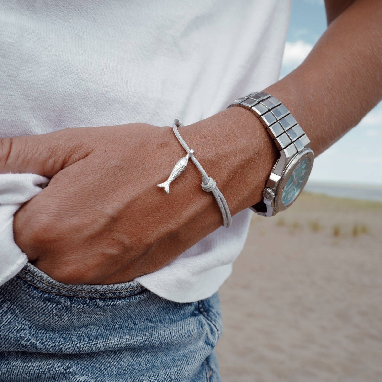 Silver Fish Sailing Rope