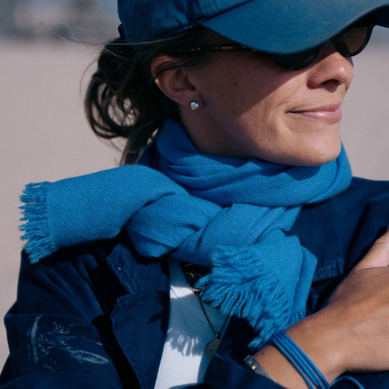 [Women] [modelwears Mini Scarf]