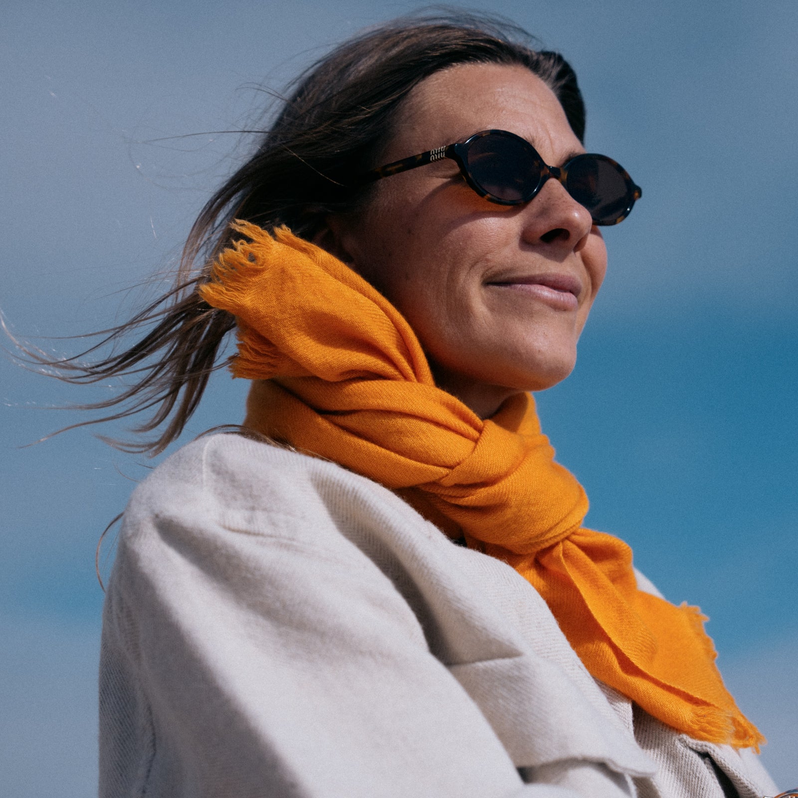 [Women] [modelwears Mini Scarf]