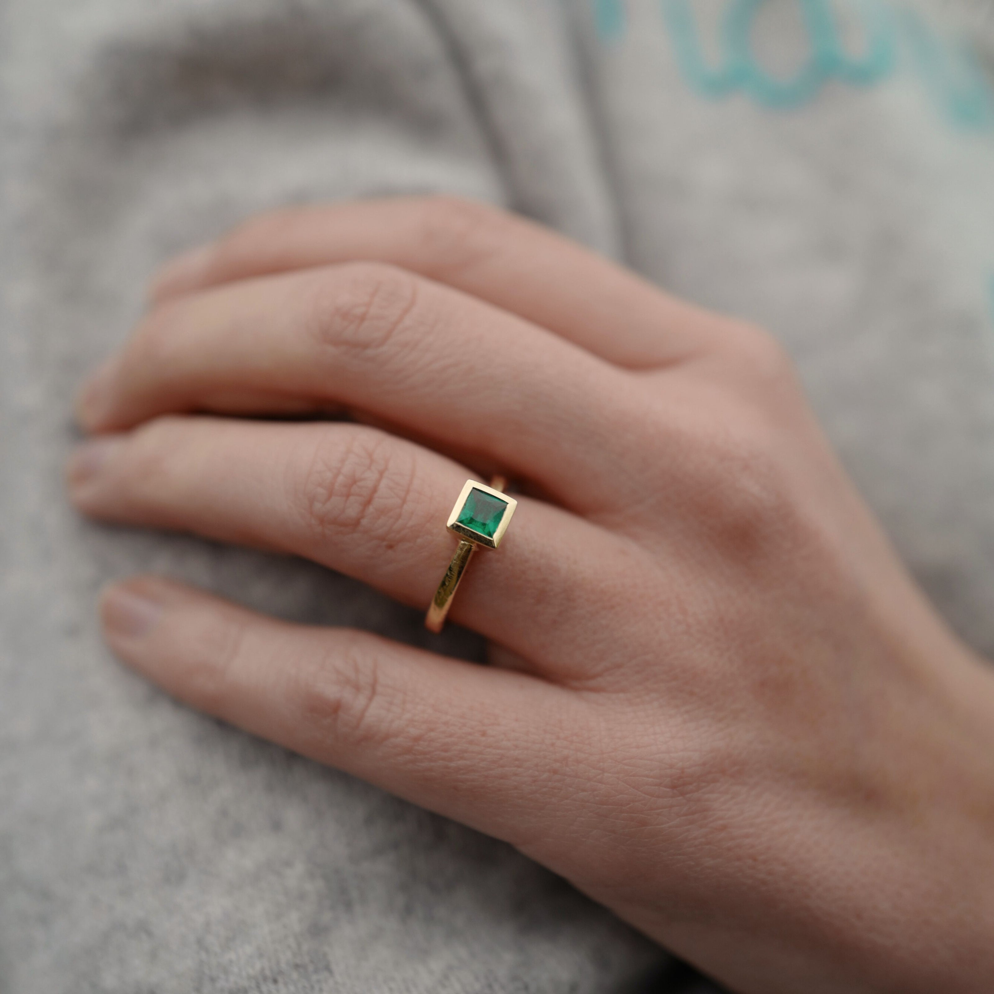 GAIDA Gold  Emerald Ring