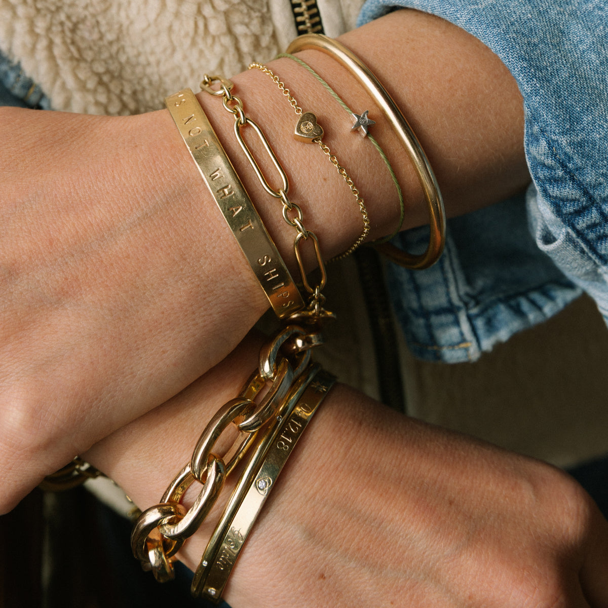 Gold Monaco Bracelet