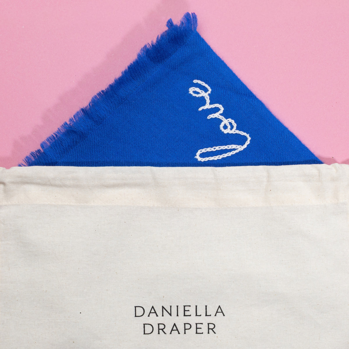 DD Indigo Cashmere Scarf