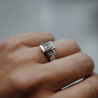 LUCILLE White Gold Diamond Ring