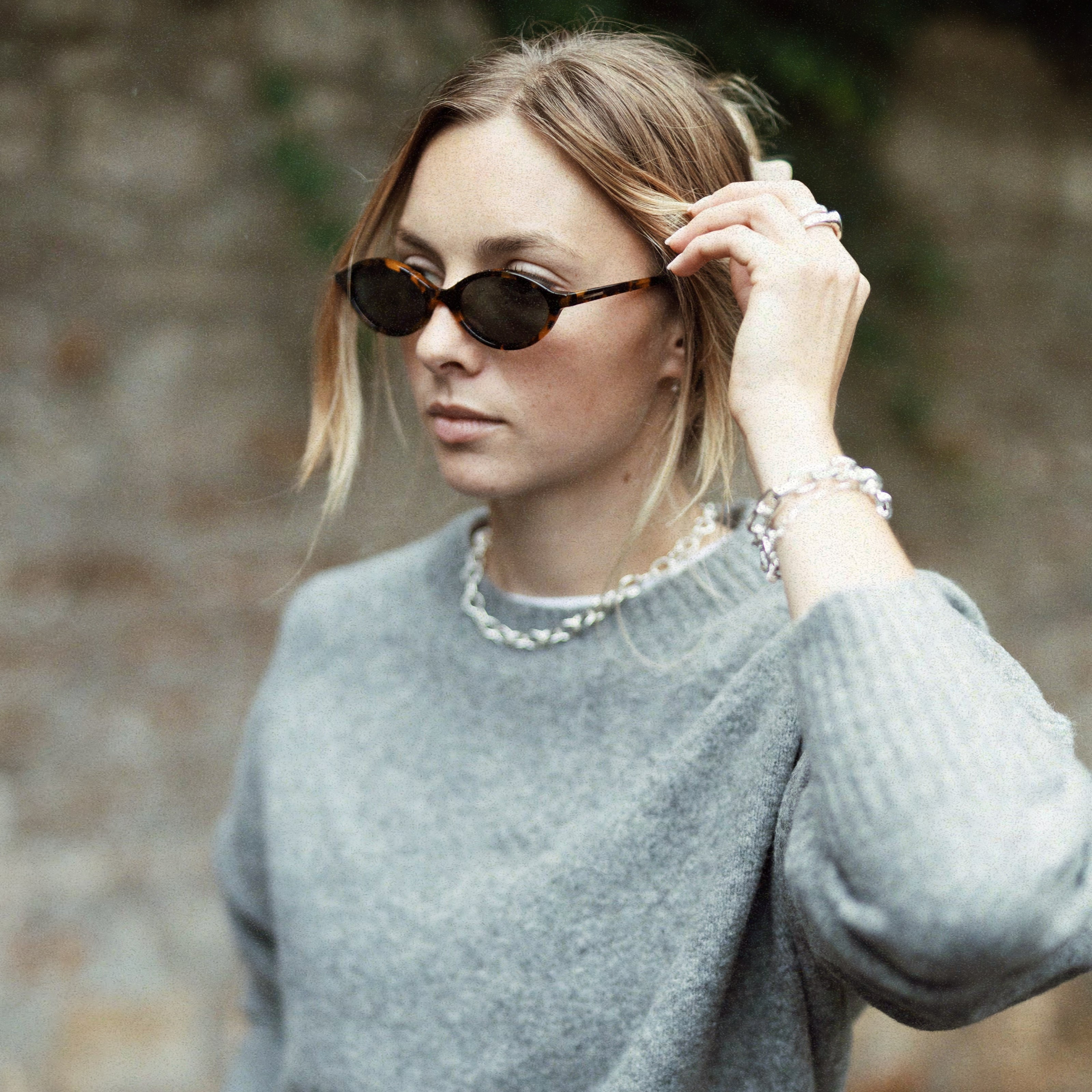 Silver Sylt Chain Necklace