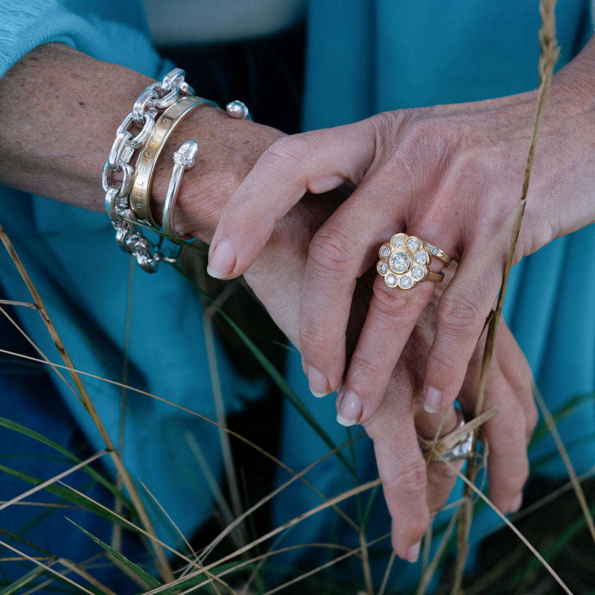 PRIMULA Gold Diamond Ring
