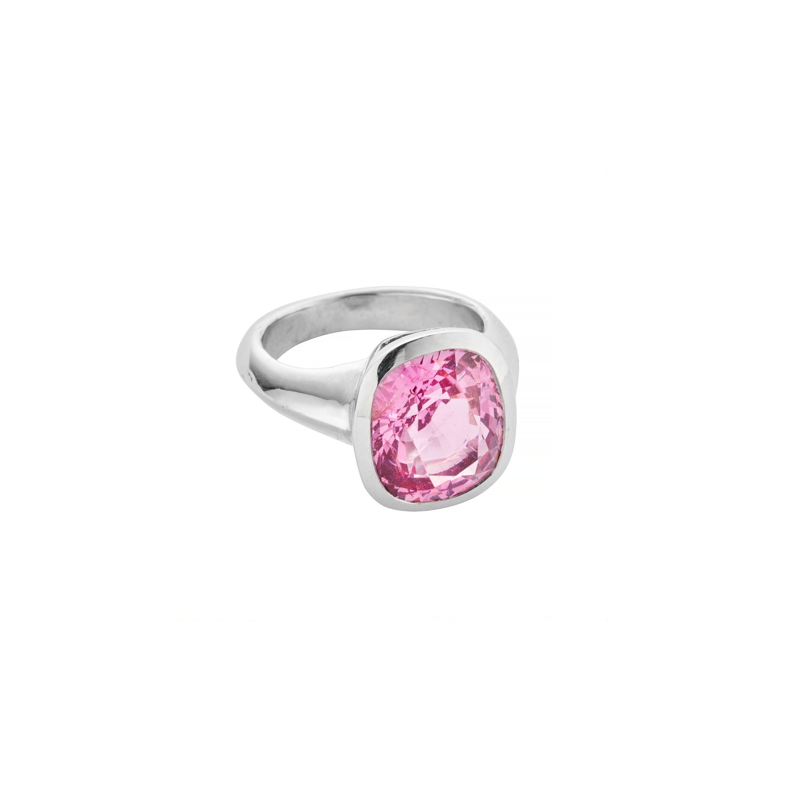 ZINNIA White Gold Spinel Ring